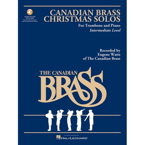Canadian Brass Xmas Solos Trombone Book/Online Audio (Softcover Book/Online Audio)