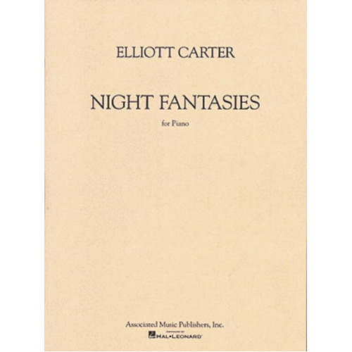 Carter Night Fantasies Piano Solo 