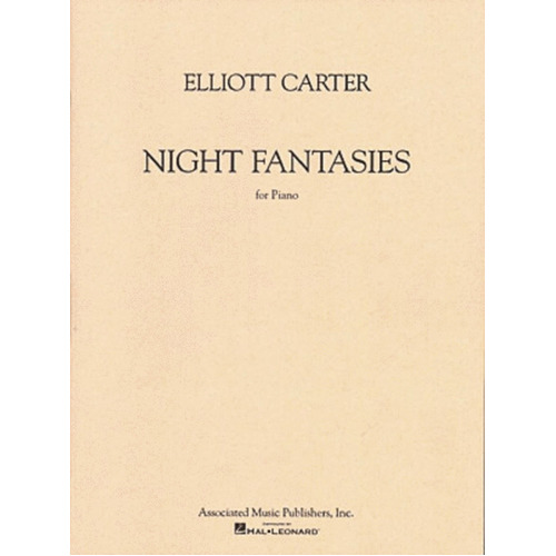 Carter Night Fantasies Piano Solo 