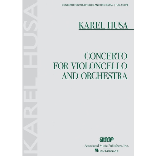 Husa Concerto Cello/Orchestra Full Score 