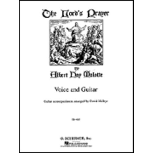 Malotte Lords Prayer Voice and Guitar 