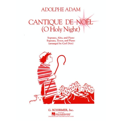 Adam Cantique De Noel Sopranoaltopiano 