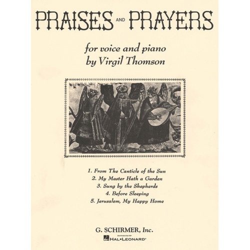 Thomson Praises/Prayers Med.Voice/Piano 