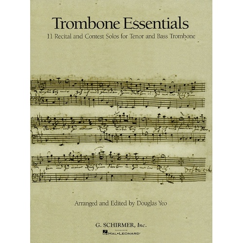 Trombone Essentials Tenor/Bass Trombone Solos 