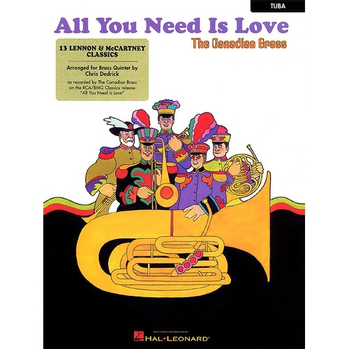All You Need Is Love Coll Concert Band Quintet Tuba (Part)
