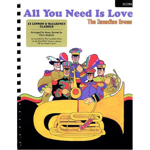All You Need Is Love Coll Concert Band Qnt Cond (Music Score)