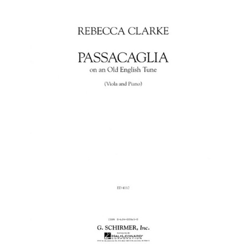 Clarke R. Passacaglia Viola and Piano 