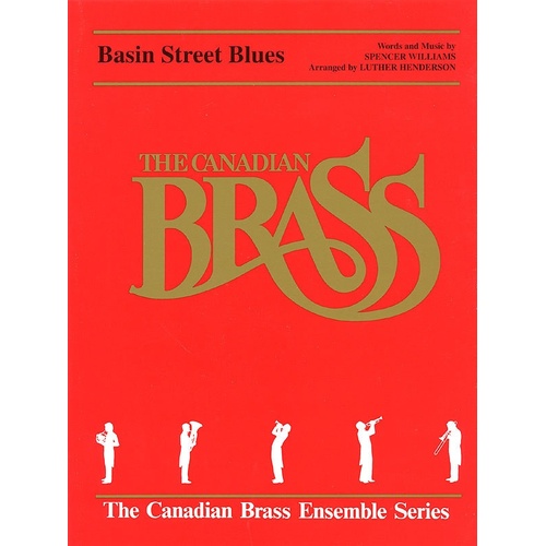 Basin Street Blues Canadian Brass Quintet (Music Score/Parts)