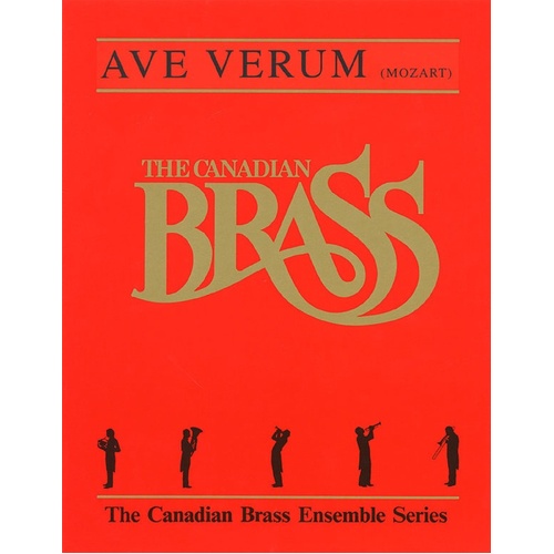 Ave Verum Canadian Brass Quintet (Music Score/Parts)