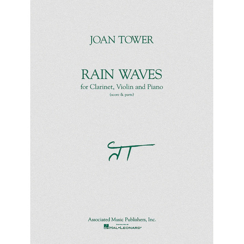 Tower Rain Waves Cl/Violin/Piano Score/Pts 