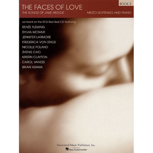 Heggie - Faces Of Love Book 2 Mezzo Soprano/Piano (Softcover Book)