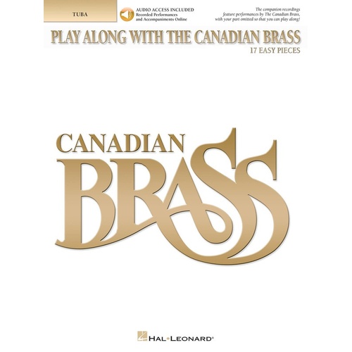 Canadian Brass Play Along Tuba Book/Online Audio (Softcover Book/Online Audio)