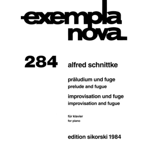 Improvisation And Fugue Piano Solo (Softcover Book)