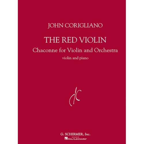 Corigliano Red Violin Chaconne Violin/Piano 