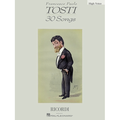 Tosti 30 Songs High Voice (Softcover Book)