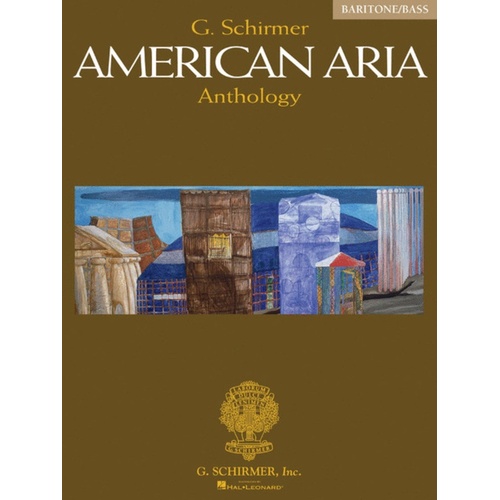 Schirmer - Schirmer American Aria Anthology Baritone/Bass
