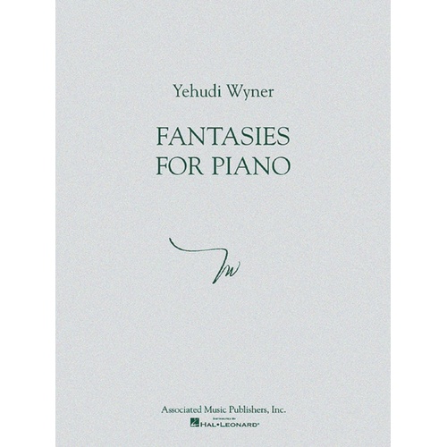 Wyner Fantasies For Piano 