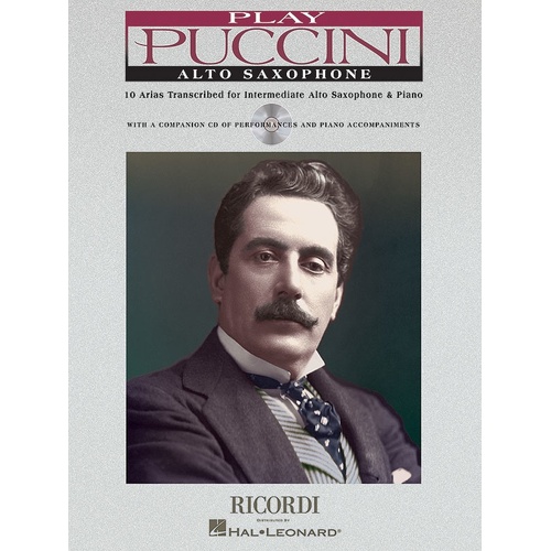 Play Puccini Book/CD Alto Sax (Softcover Book/CD)