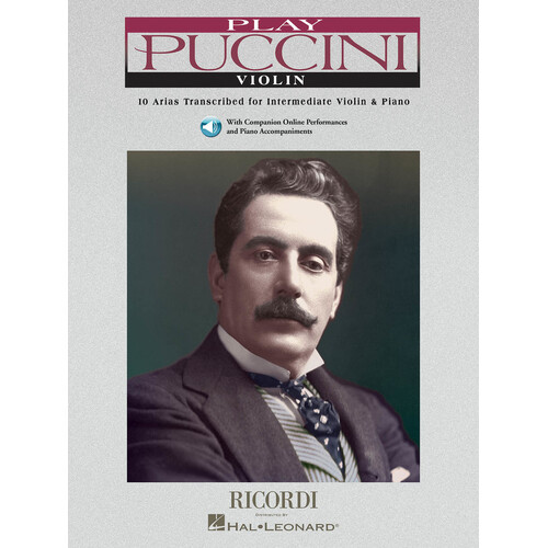 Play Puccini Book/CD Violin (Softcover Book/CD)