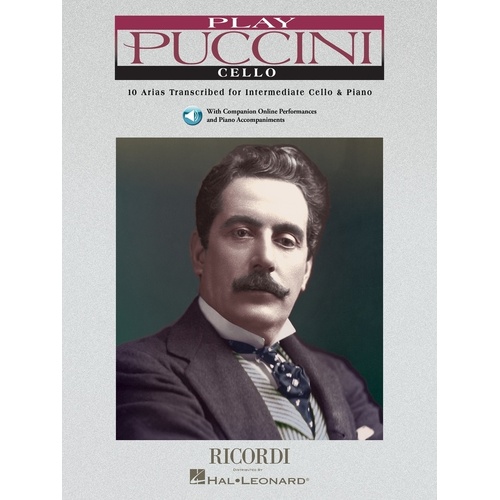 Play Puccini Book/CD Cello (Softcover Book/CD)