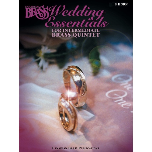 Cb Wedding Essentials Brass Quintet French Horn (Part) Book