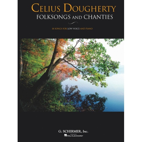Dougherty Folksongs/Chanties Low Vce/Piano 