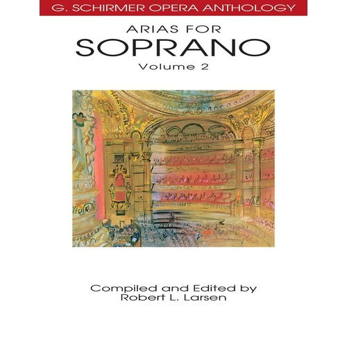 Schirmer - Arias For Soprano Vol 2 Ed Larsen