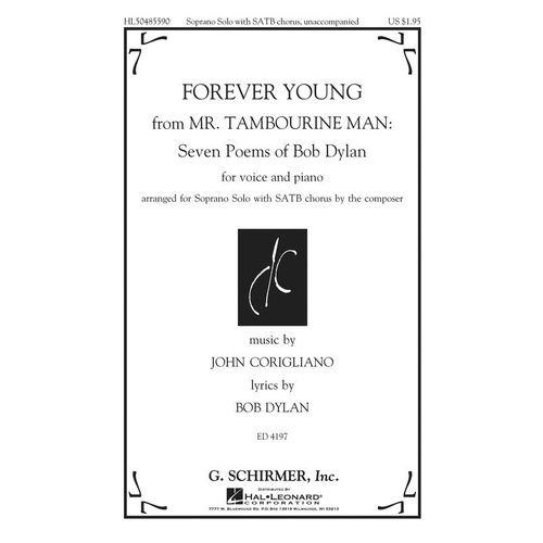 Forever Young SATB Choral Sheet Music by G. Schirmer, Inc., 12 Pages
