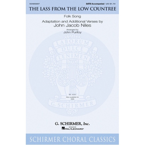 Schirmer - The Lass From The Low Countree SATB