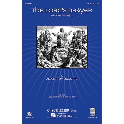 Schirmer - The Lords Prayer Choirtrax Cd