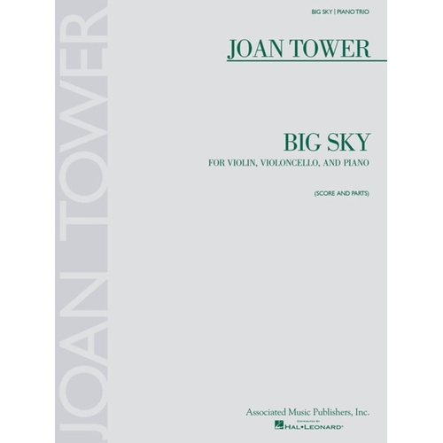 Tower Big Sky Piano Trio Score/Parts 