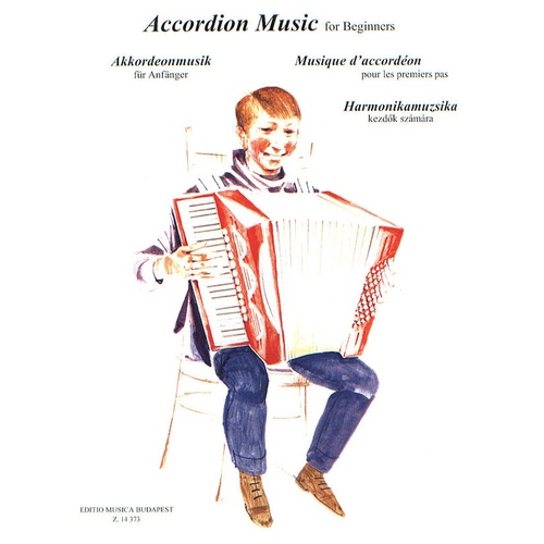 Accordion Music For Beginners (Softcover Book)