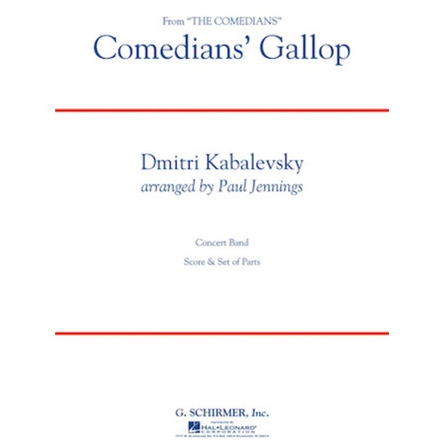 Comedians Gallop Cb3 Full Score Score