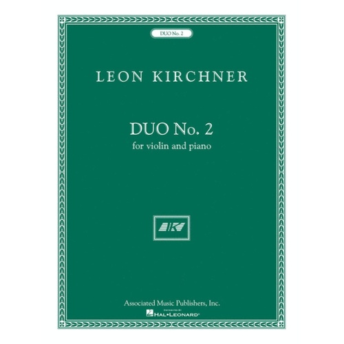 Kirchner Duo No.2 Violin/Piano 