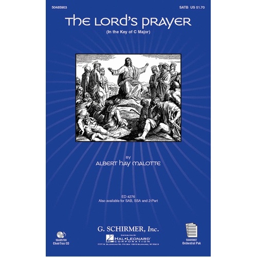 Schirmer - The Lords Prayer SATB (Key C)