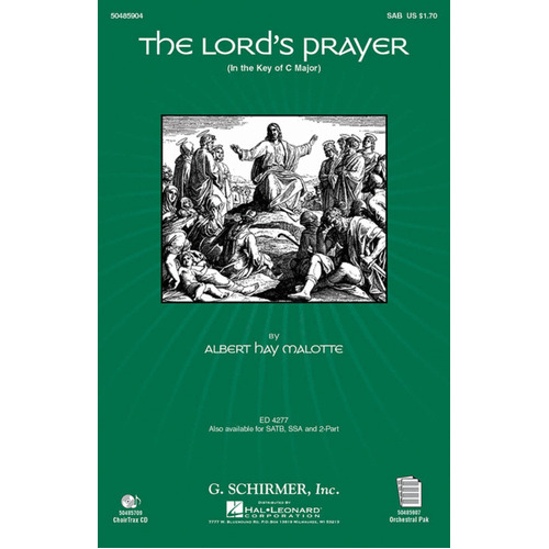 Schirmer - The Lords Prayer SAB (Key C)