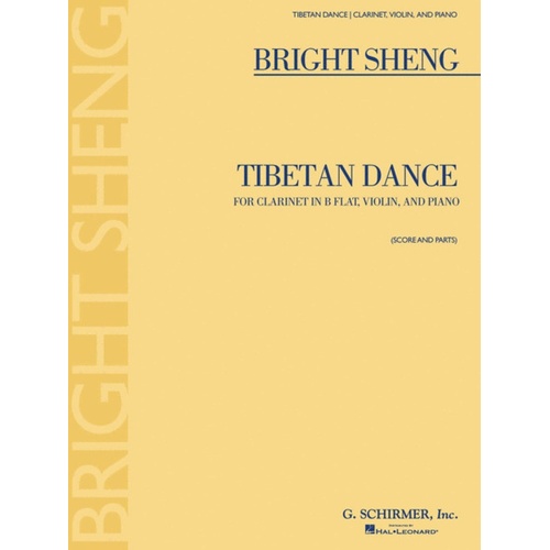 Schirmer - Sheng - Tibetan Dance Clarinet/Violin/Piano