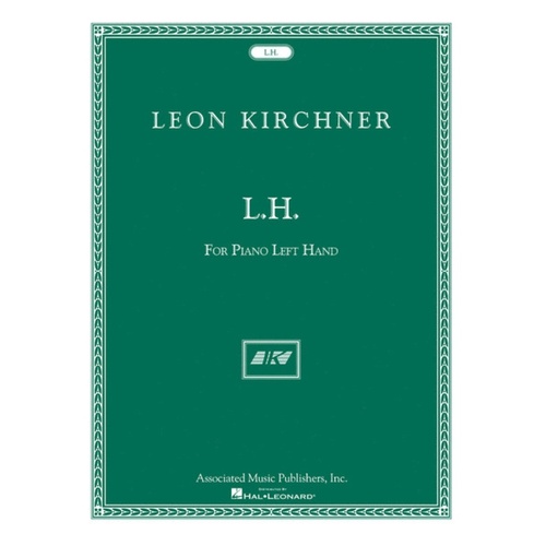 Kirchner L.H.For Piano Left Hand 