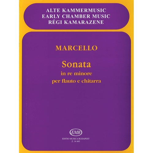 Sonata In D Min Op 2 No 2 Flute Guitar (Softcover Book)