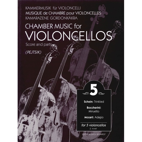Chamber Music For Vlc Vol 5 (Music Score/Parts)