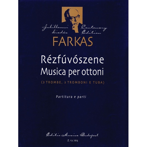 Rezfuvoszene 3 Trumpet 2 Trombone 1 Tba (Music Score/Parts)