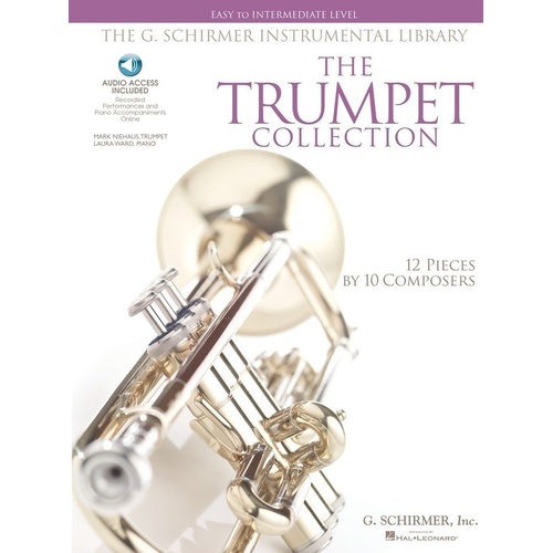 The Trumpet Collection Easy to Intermediate Level by G. Schirmer - 40 Pages, Trumpet Series