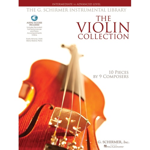 The Violin Collection Intermediate To Advanced Book/Online Audio (Softcover Book/Online Audio)