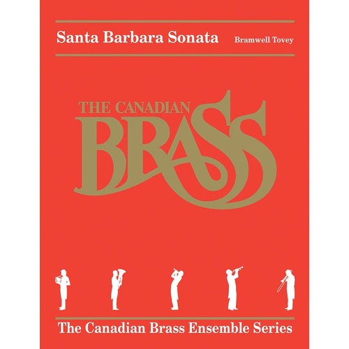Santa Barbara Sonata Canadian Brass Quintet (Music Score/Parts)