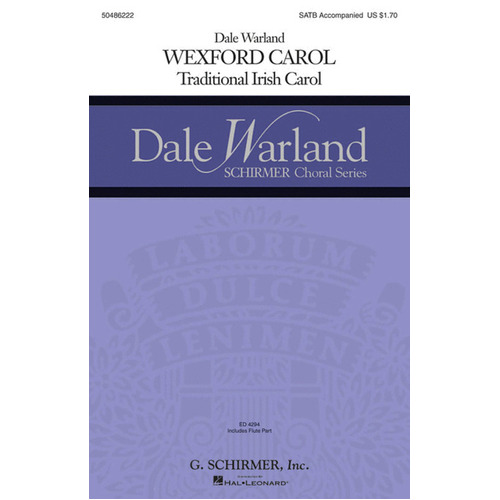 Schirmer - Wexford Carol SATB