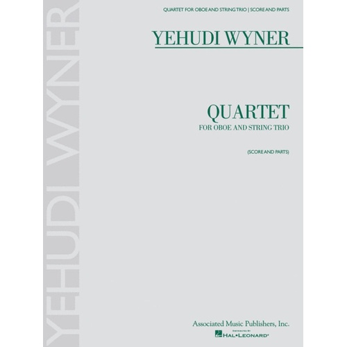 Wyner Quartet For Oboe and String Trio 