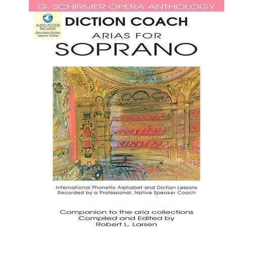 Arias for Soprano Diction Coach Book/Online Audio Package