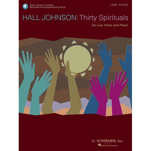 Schirmer - 30 Spirituals For Low Voice And Piano Book/CD
