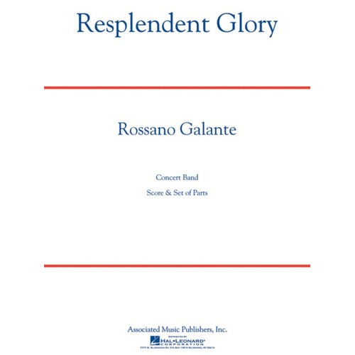 Resplendent Glory Concert Band 5 Score/Parts