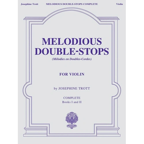 Trott Melodious Double-Stops Complete Books 1 & 2 for Violin, 48 Pages